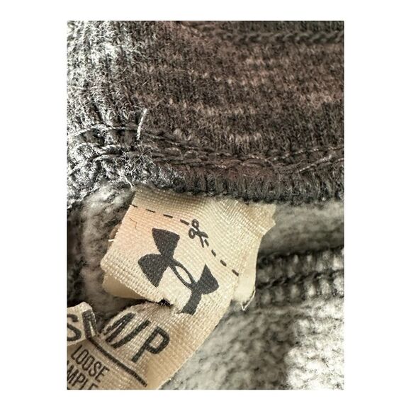 Under Armour Storm fleece joggers drawstring waist grey size small - Picture 8 of 9